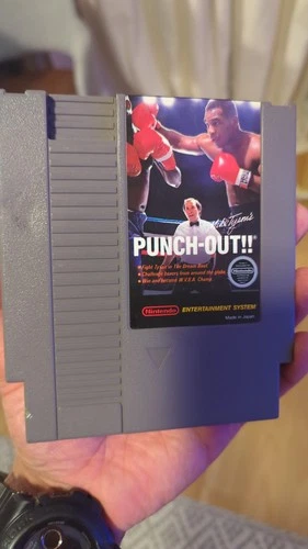Mike Tyson's Punch-Out (Nintendo Entertainment System, 1987) *cart only/works*