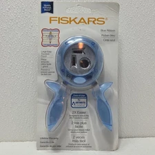 FISKARS "Blue Ribbon" SQUEEZE PUNCH, LARGE, NIB