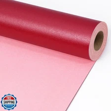 LaRibbons Red Wrapping Paper, Mini Roll-17 Inch x 33 Feet, Christmas Gift Wra