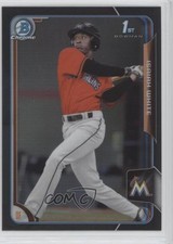 2015 Bowman Draft Chrome Asia Exclusive Black Refractor Isaiah White #161 fm0