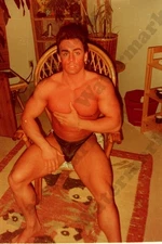 Handsome Man Muscular beefcake gay interest  original 35mm Negative Eb15