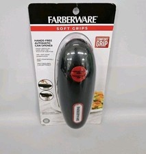 Farberware Soft Grips 5169134 Hands-Free Automatic Can Opener Black Battery