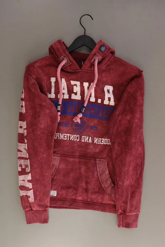 ✅ Rusty Neal Hoodie Regular Pullover für Herren Gr. 52, L rot aus Baumwolle ✅ - Bild 4 von 4