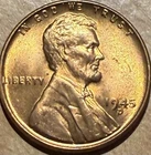 1945 D Lincoln Wheat Cent/Penny BU T259