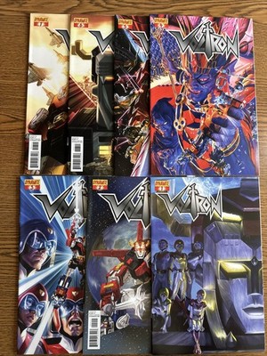 Voltron #1 2 3 4 5 6 7 2011 Lot Run Set Dynamite Entertainment Alex Ross VF/NM