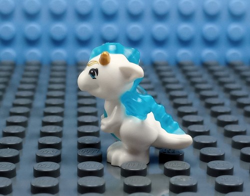 LEGO: (Estari) - 26090pb06 - White - Dragon - Rare - Elves - 41180 - Ships Fast! - Picture 5 of 7