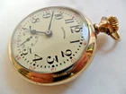Antique 18 Size 1914 Illinois 17J Grade 69 Model 6 25 Year G/F O/F Pocket Watch