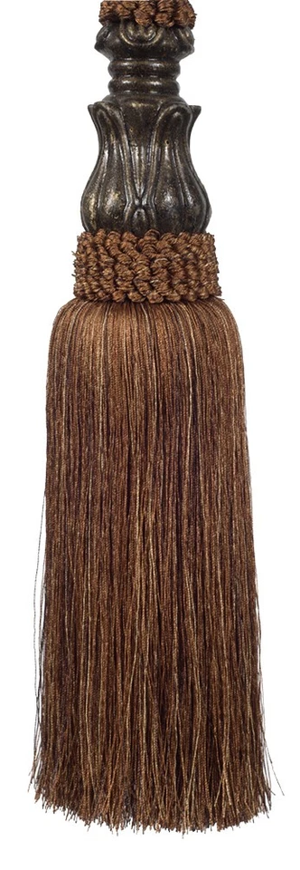 Elegance Earth Tone Tapestry Decorative Tassels - Image 3 of 3