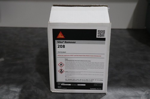Sika Remover 208 Cleaning Agent Box Of 4 X 1 Liter Containers
