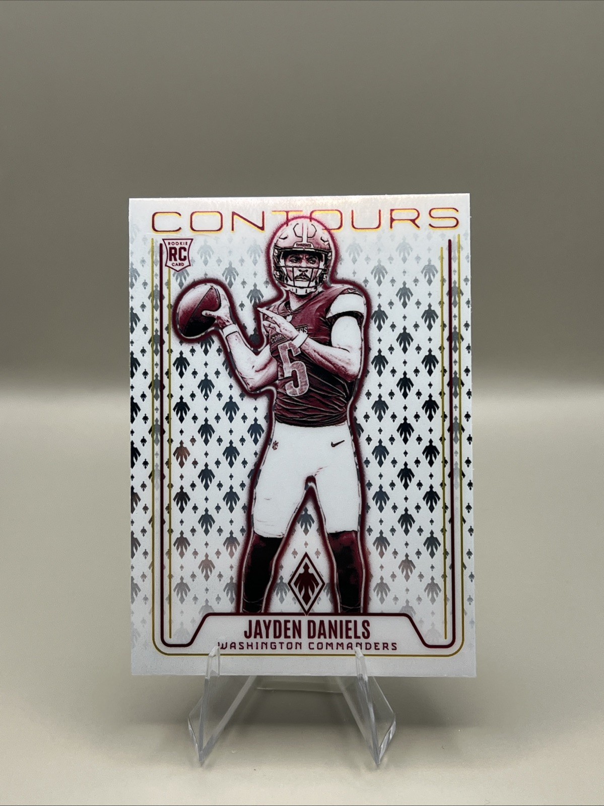 2024 Panini Phoenix - Contours Jayden Daniels #CON-JDS (RC) - AD1