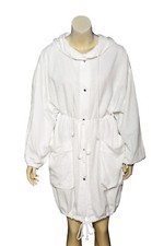 Urban Outfitters Hoodie Jacket M-L Women's Casual  Buttondown Short NEW 44384