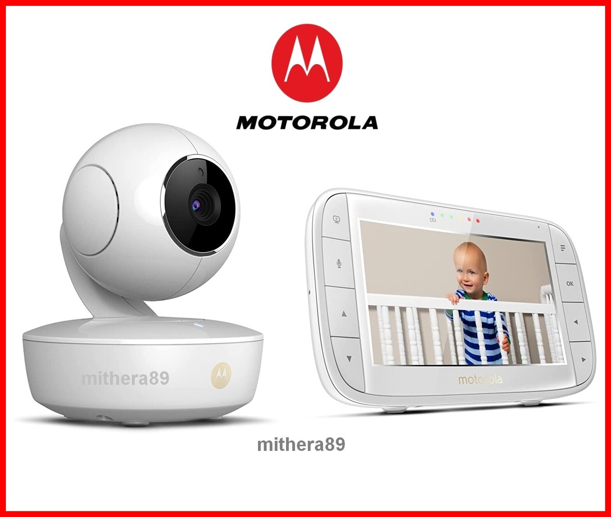Motorola MBP36XL Digital VIDEO Baby Monitor 5