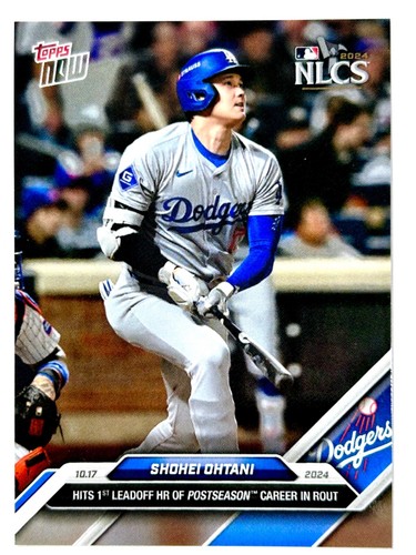 2024 Topps Now SHOHEI OHTANI #845 NLCS Los Angeles DODGERS