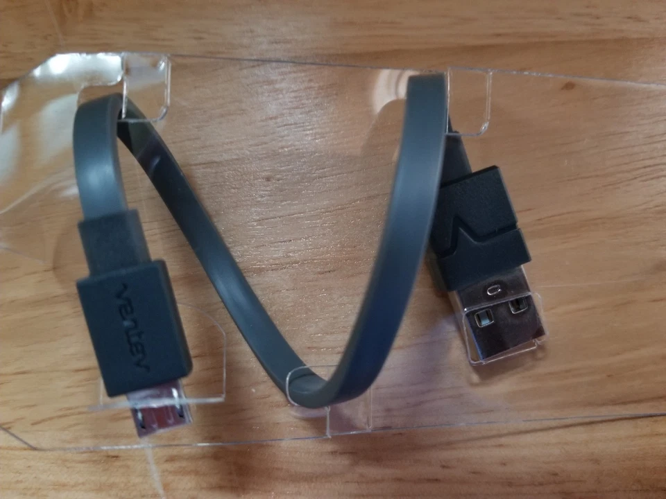 Ventev chargesync Micro USB Cable, 6in Gray - BRAND NEW MicroUSB Android Cable - Image 2 of 4