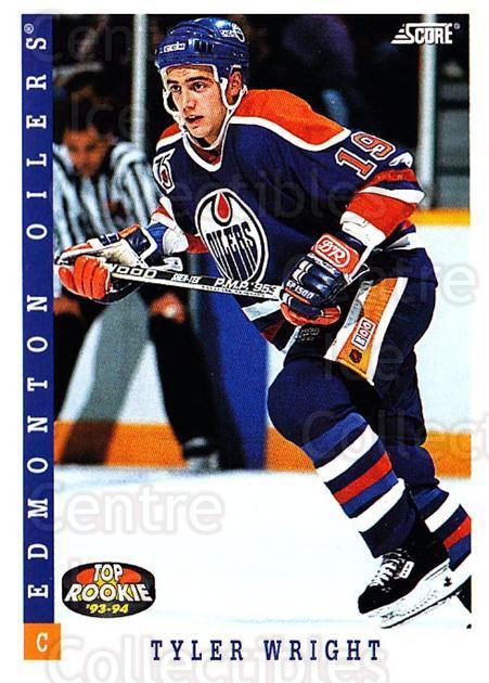 1993-94 Score Canadian #463 Tyler Wright
