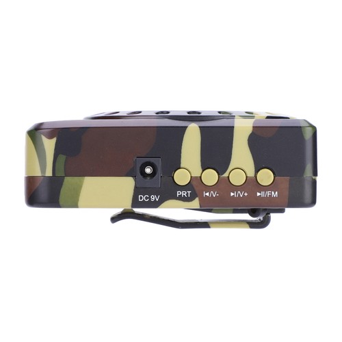 (EU)Camouflage Remote Control Outdoor Hunting Decoy Bird Caller Sound Speak MU - Picture 5 of 14