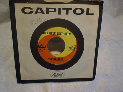 1964 THE BEATLES-Roll Over Beethoven,Please Mister Postman,capitol 72133,canada