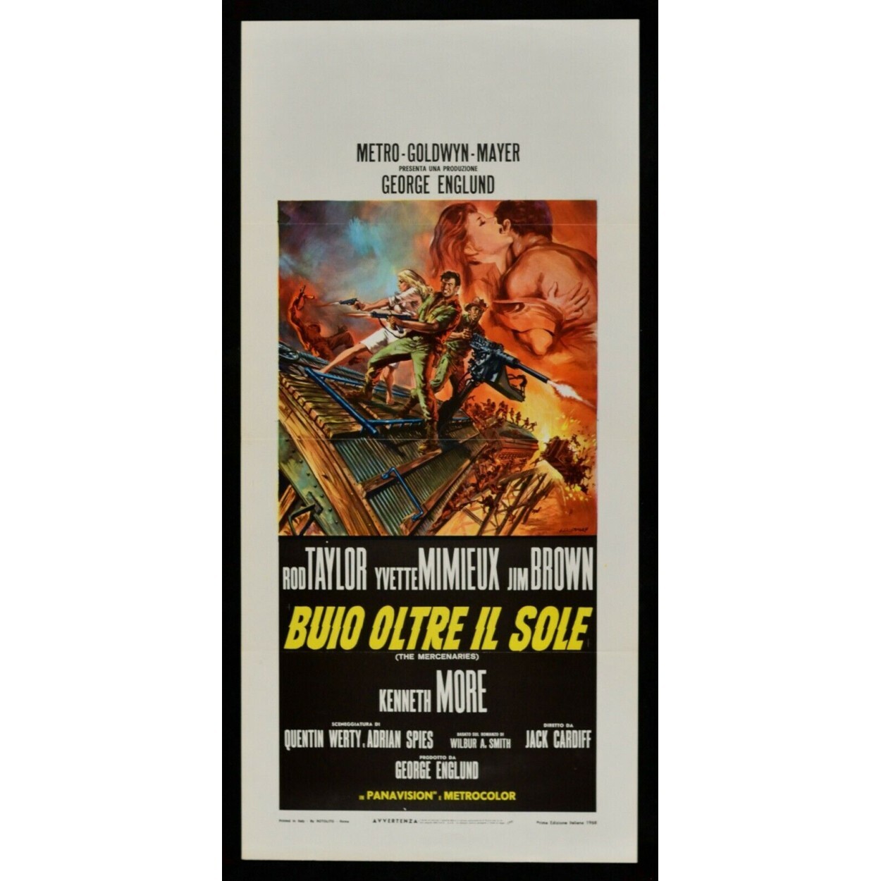 Locandina di Buio oltre il sole (1968)