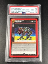 CHUPACABRA 2021 METAZOO CRYPTID NATION #1 1ST EDITION REVERSE HOLOFOIL PSA 10