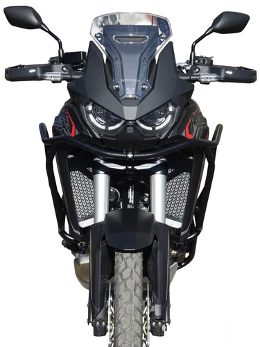 Paramotore Crash Bars HEED Honda CRF 1100 Africa Twin (2020-2023) - Bunker, nero - Foto 3 di 4