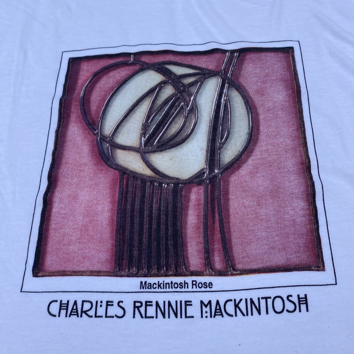 Vintage 90's Charles Rennie Mackintosh Art Shirt XL | eBay
