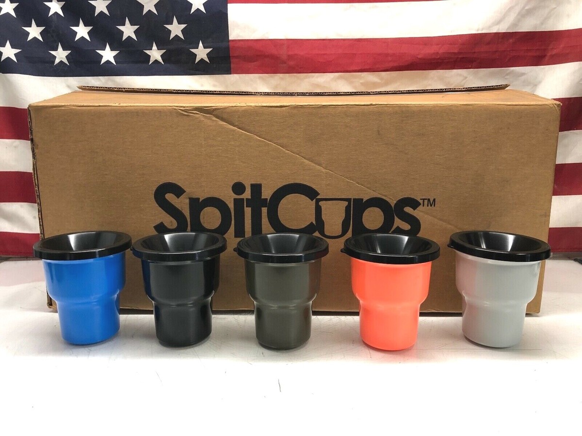 tobacco spitter SpitCups™ Chewing Dip Spit Cup Roadie Tumbler Rambler *Fits Cup Holders* Snuff Cup, the Original Spit