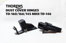 THORENS TD 160 166 145 MKII mk2 TD 146 HINGES DUST COVER CHASSIS PARTS HINGE L&R