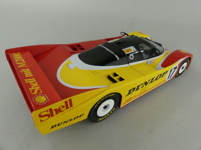 Miniature Universal Hobbies Porsche 962 C N°17, Le Mans 1988, échelle 1/18, Occasion