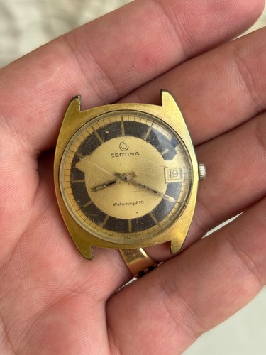 CERTINA Waterking 215 Cal. 25-661 17 Jewels Swiss Mechanical for parts/restore