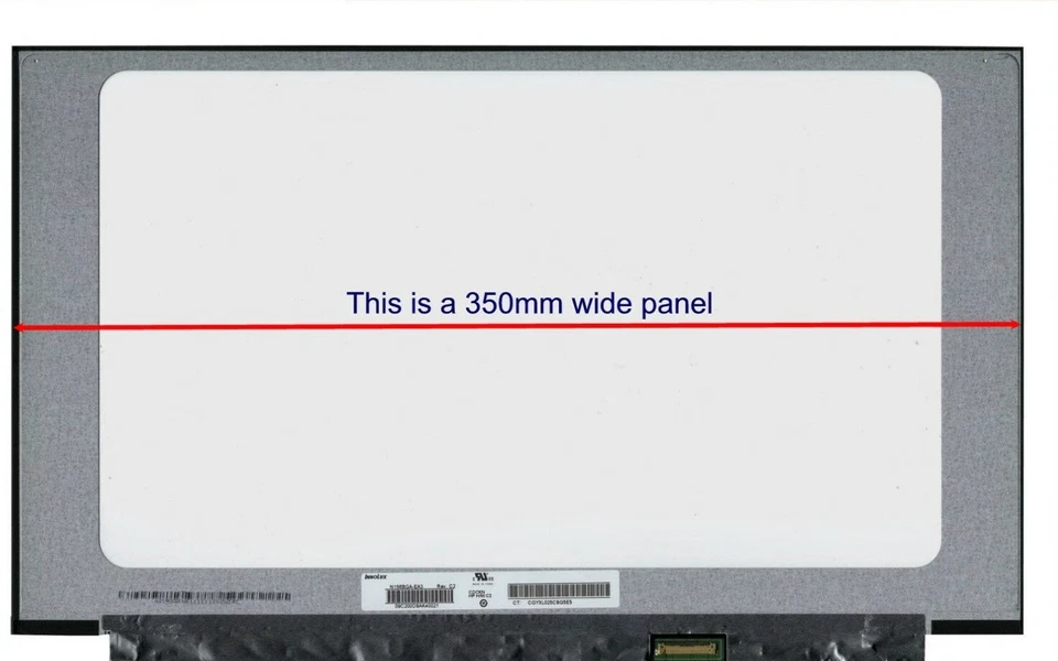 LCD LED 15,6 " für AU OPTRONICS B156XTN08.1 Bildschirm Display Video 30p HD - Bild 1 von 1