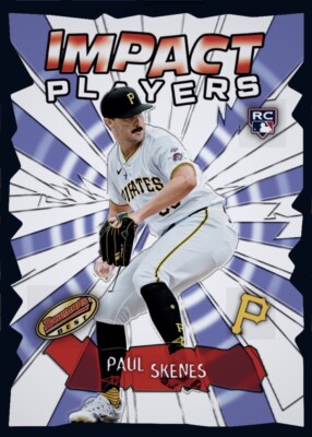 2024 MLB Bowmans Best Impact Players Rookie-PAUL SKENES (Topps Bunt DlgitaI Card
