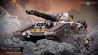 Fellblade Super Heavy Tank Horus Heresy Legion Marine