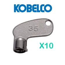 10X For Mitsubishi Magnum Morooka Isuzu TCM Bomag Equipment Ignition Key 2498