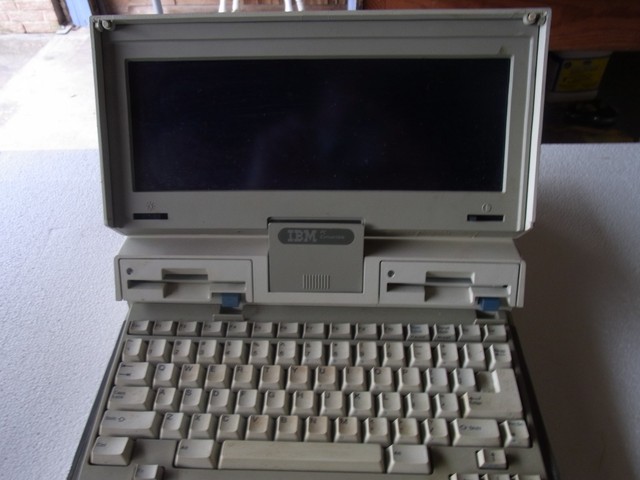 Vintage IBM 5140 Laptop PC Convertible AS-IS UNTESTED, COMPLETE WITH KEYBOARD