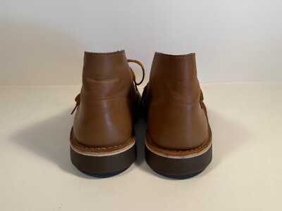 Clarks (15522) Brown Leather Lace up Ankle Chukka Boots Men Size