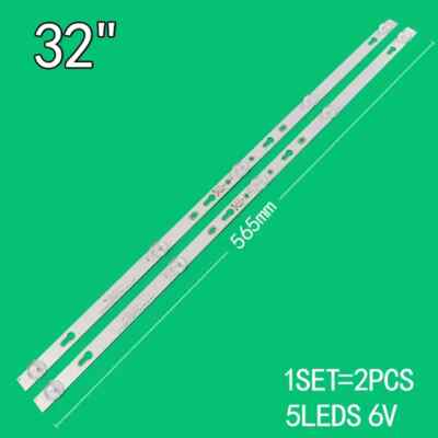 Led Strip For Thomson 32HD3121 32HD3131 32HD3301 32H3306 T32RTL5130 32HR332M05A7