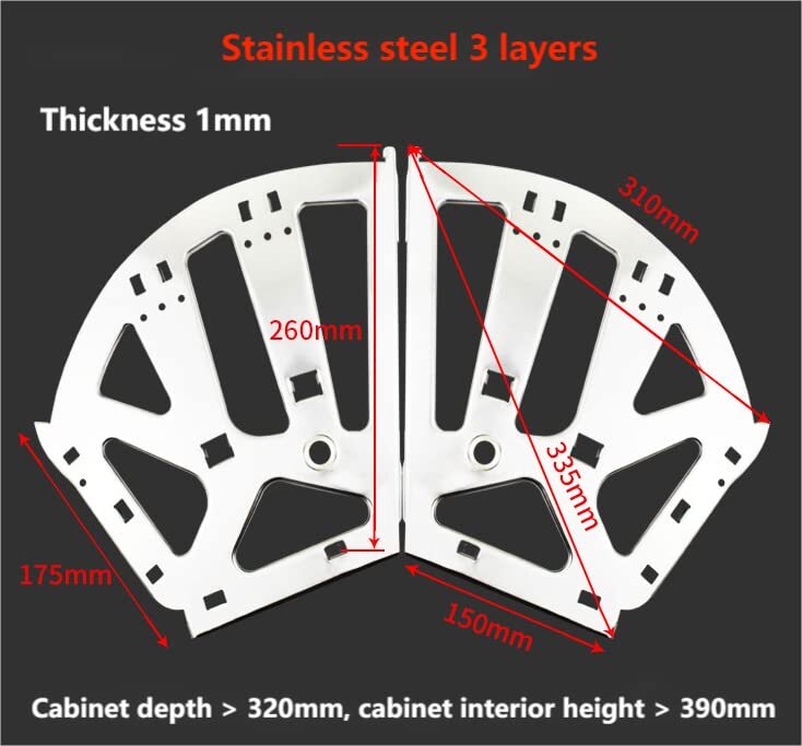 Shoe Hinge 3 Layers Shoe Flip Frame Shoe Rack Hinges Flip Dra... eBay