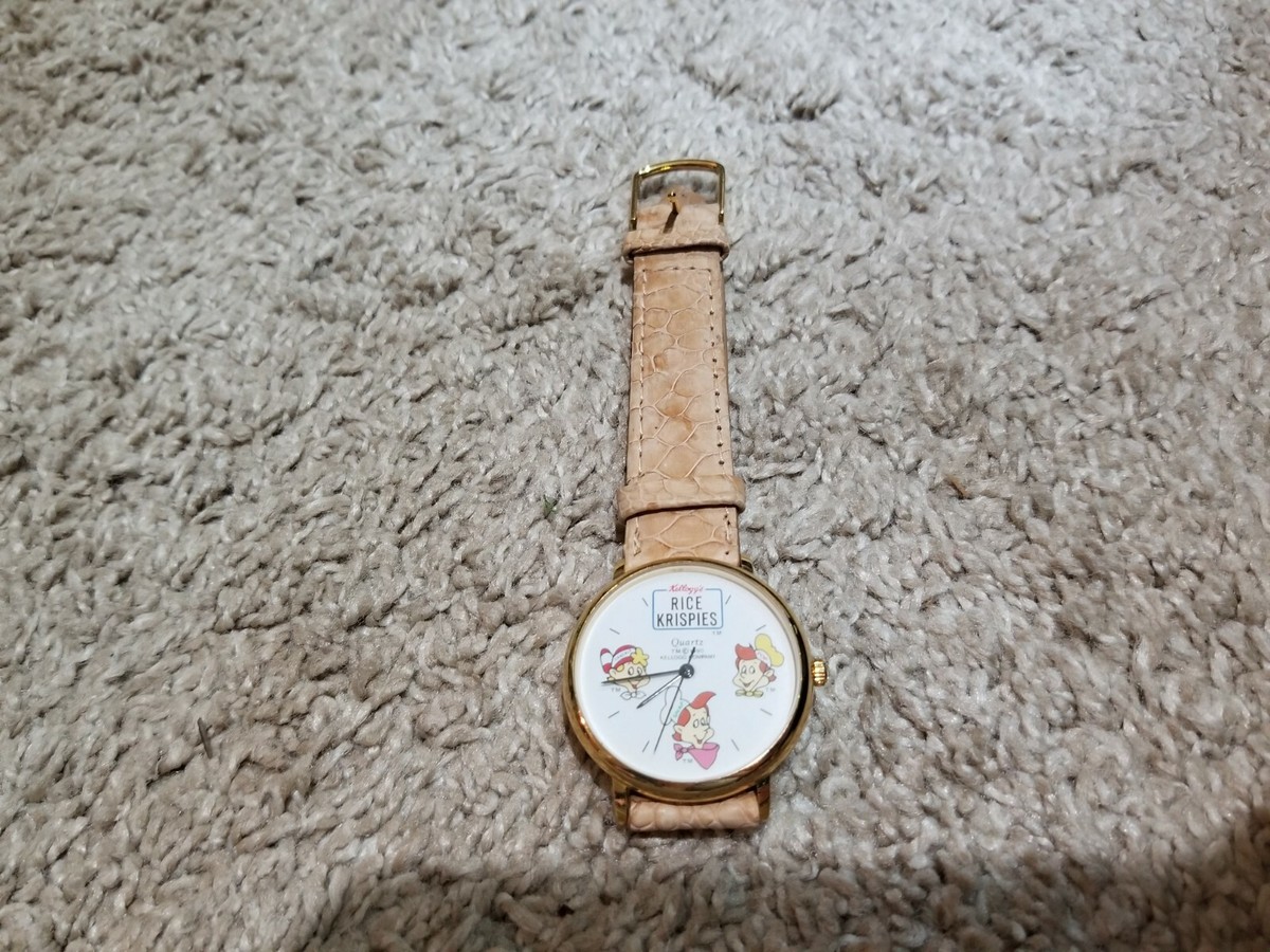 Rare Kellogg's Rice Krispies Vintage Wrist Watch (1990) Snap