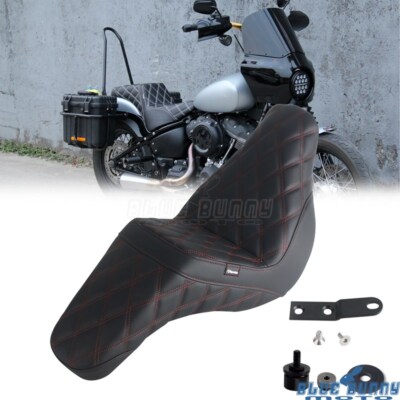 LS Step Up Seat For Harley Softail FXLR FXLRS FXLRST Low Rider Sport Glide 18-24