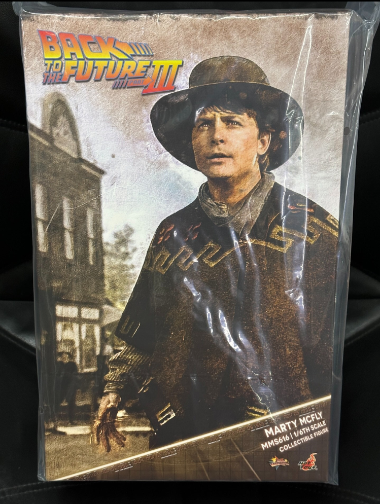 Ready! New Hot Toys MMS616 Back to the Future Part III 1/6 Marty McFly ...
