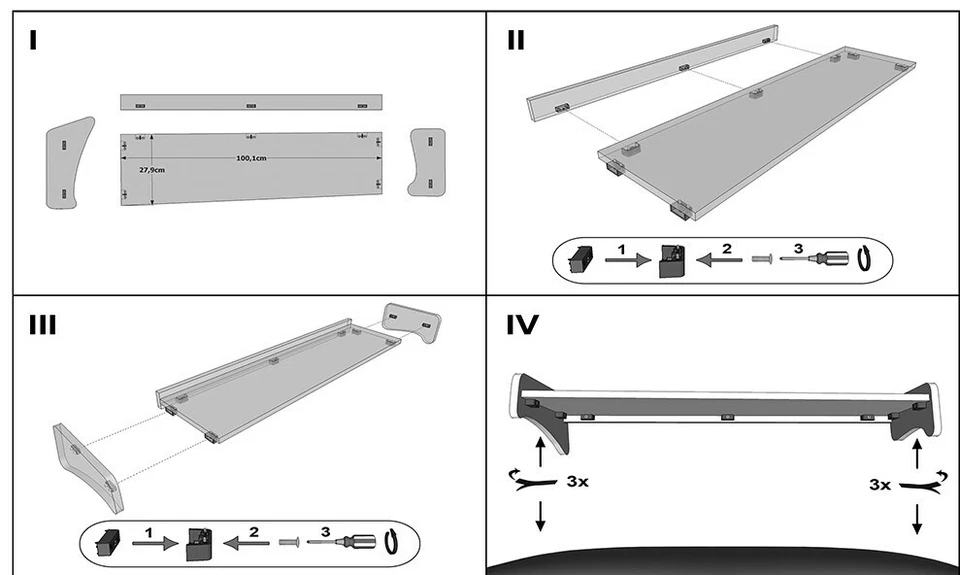 Long Tableau pour Peugeot Boxer Citroen Jumper Fiat Ducato 2006/14 Camionnette - Photo 4/4