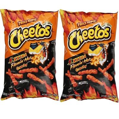 Cheetos XXTRA Flamin' Hot Crunchy Cheese Flavored Snacks - 8.5oz