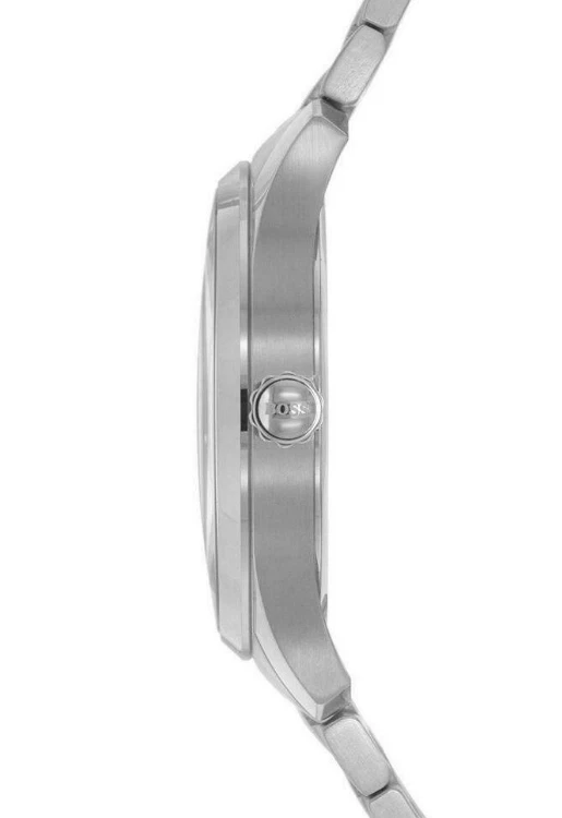 Hugo Boss Blue Dial Roman Numbers Stainless Steel Men s Watch 1513602