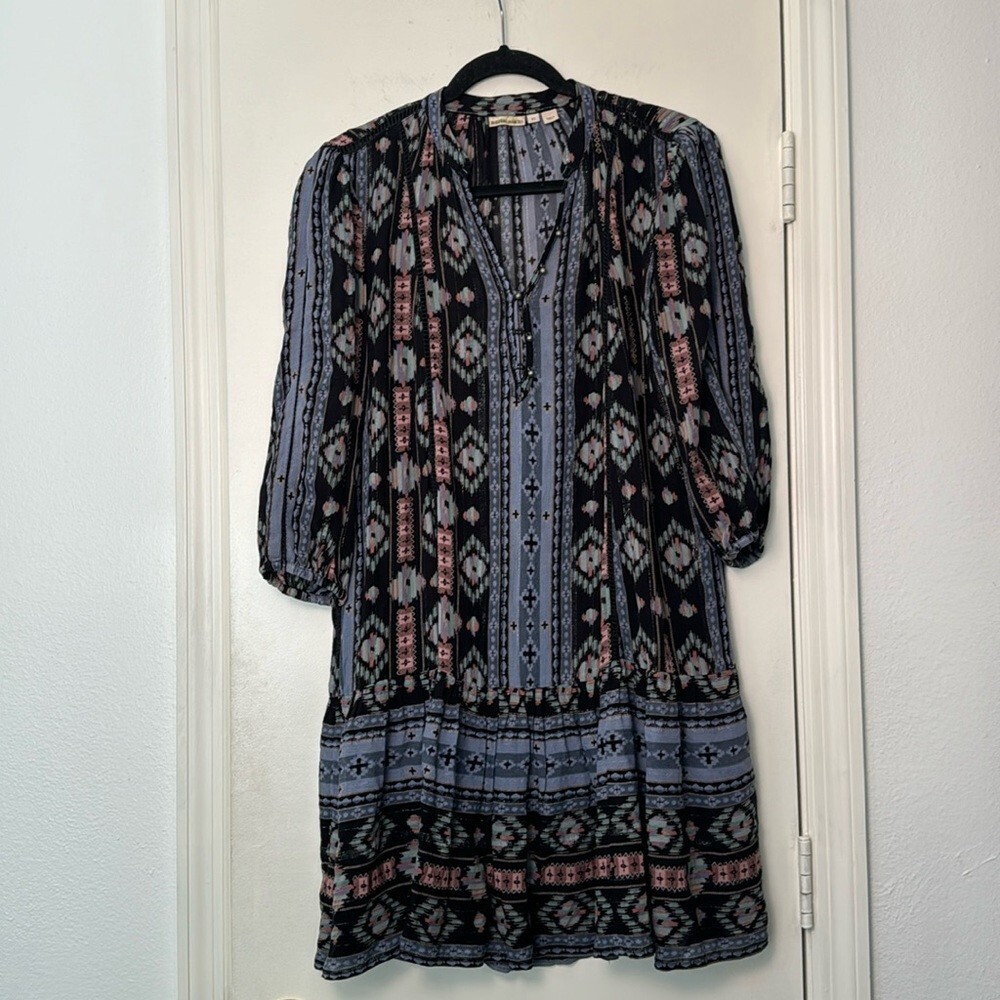 Anthropologie Holding Horses Winter Moon Tunic Flowy Boho Dress Size XS |  eBay