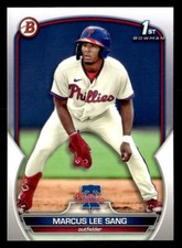 2023 Bowman #BP-126 Marcus Lee Sang Prospects Card Philadelphia Phillies