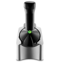 Yonanas Classic silver dairy-free Frozen Fruit Soft Serve Maker 902 Recipe book