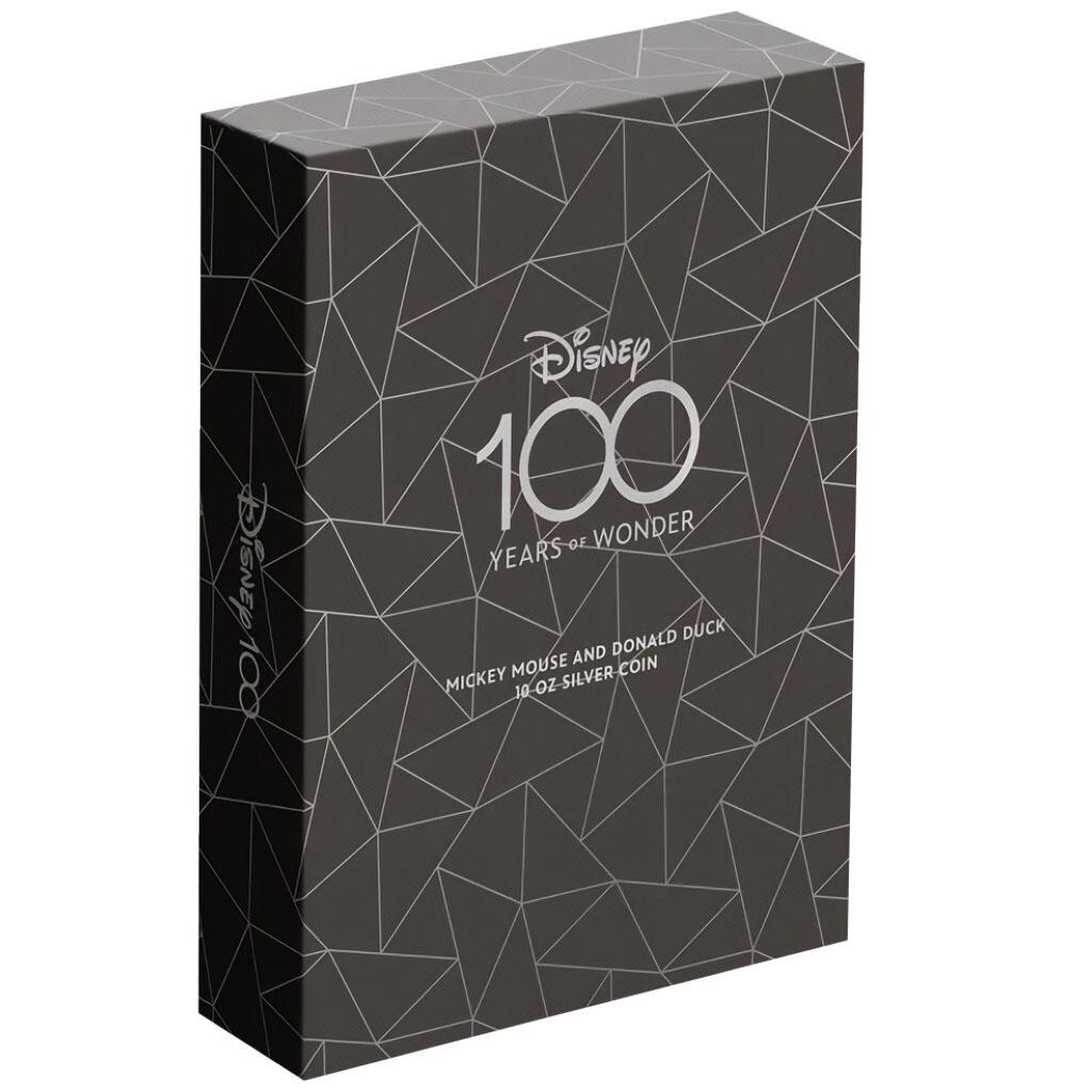 2023 NIUE Mickey and Donald 100 Years of Wonder 10 oz silver 2023 NIUE Mickey and Donald 100 Years of Wonder 10 oz silver