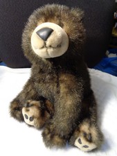 ANIMAL ALLEY Brown Bear Plush 12" Geoffrey 2000 Toys "R" US Pristine Vintage