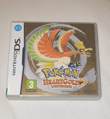 Pokémon HeartGold Version - Nintendo DS - Nur Hülle und Anleitungen - ohne Spiel 