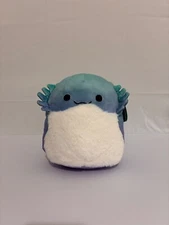 KellyToy Squishmallow Blue/Purple 8 inch Cella the Bearded Dragon NEW with tags 